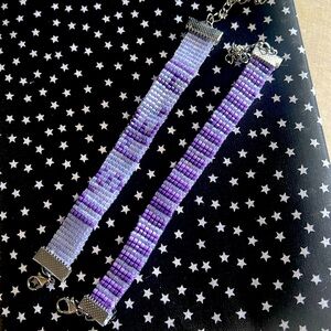 The Taylor Bracelet- Double bracelet set.  Handcrafted and unique bracelet